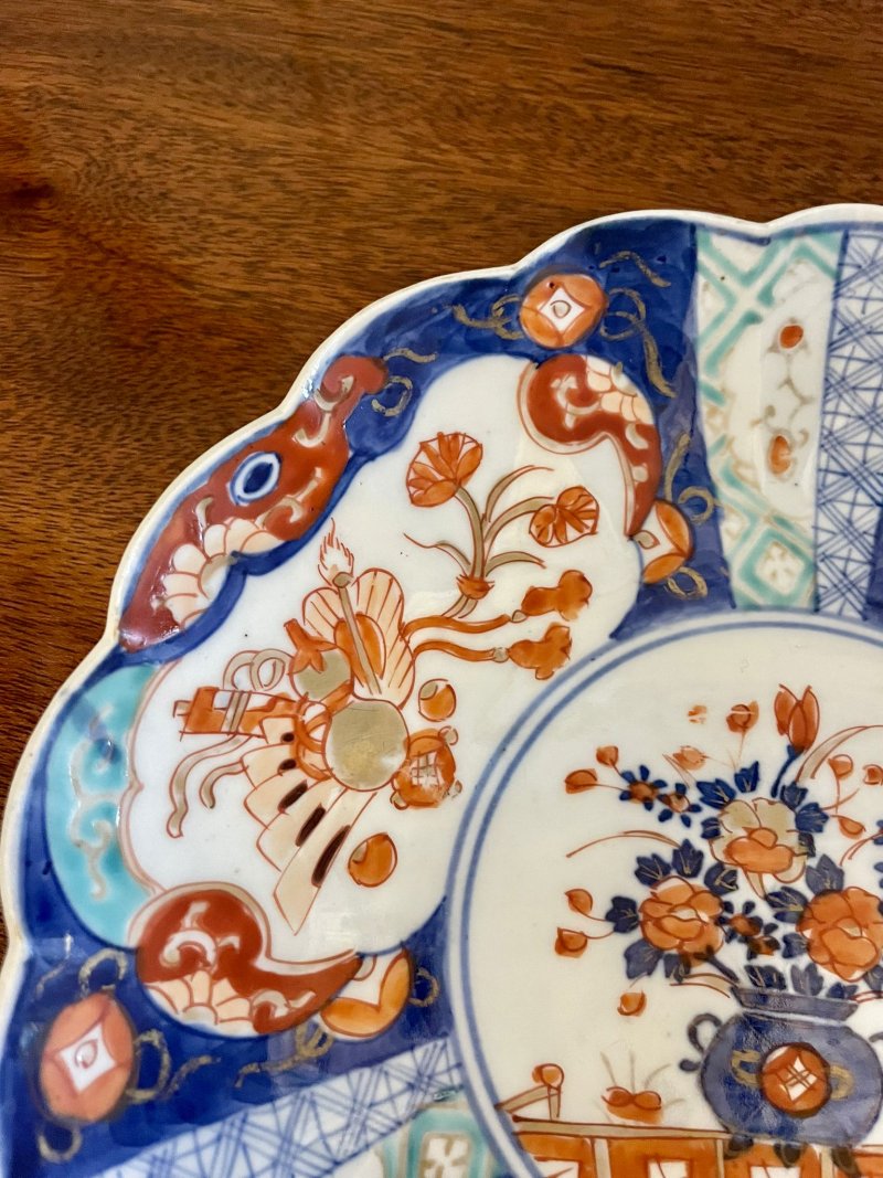 Antique Quality Japanese Imari Plate - Image 3